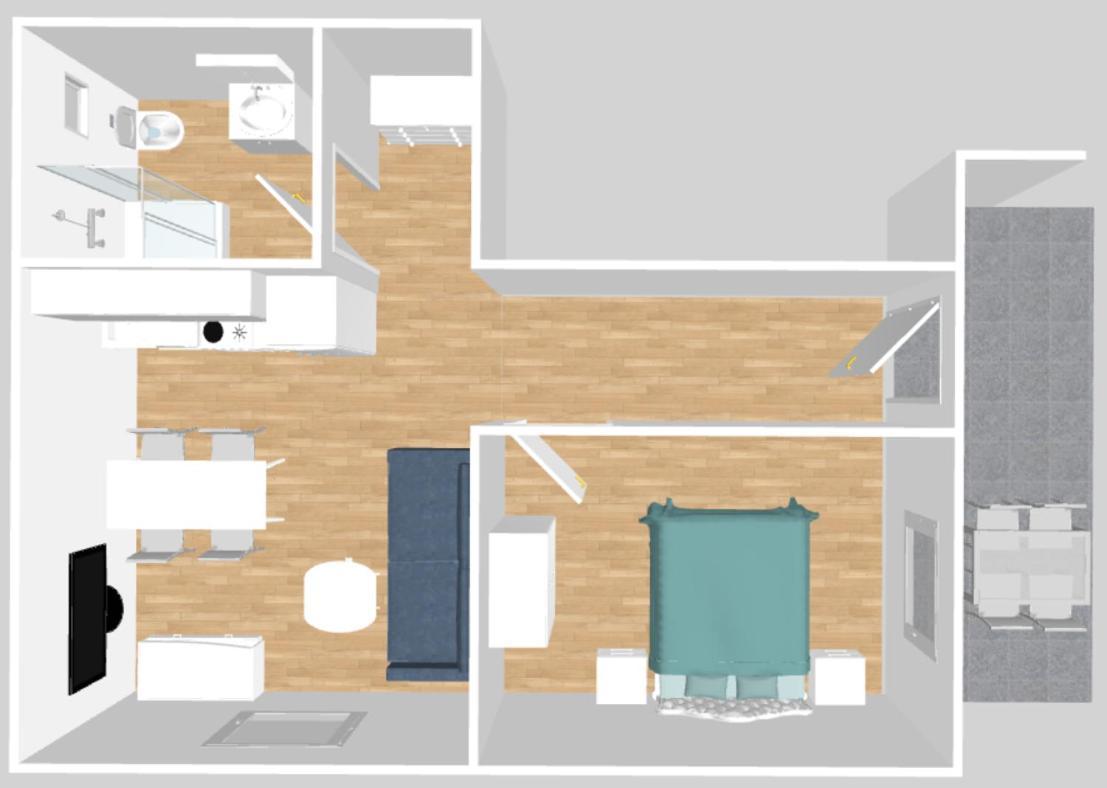 Apartmani Lavanda 브르시 객실 사진